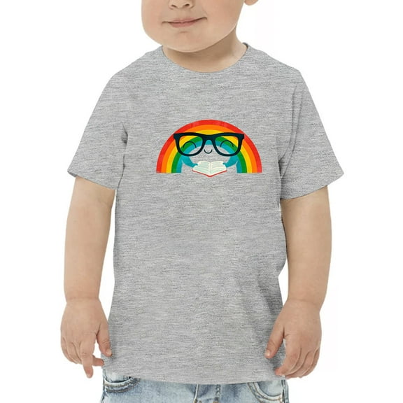 Image Conscious Studious Rainbow T-Shirt Toddler -Jay Fleck Designs, Unisex Regular Fit