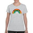 thumbnail image 1 of Image Conscious Studious Rainbow T-Shirt Womens -Jay Fleck Designs, Female Regular Fit, 1 of 4