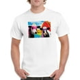 thumbnail image 1 of Image Conscious Super Cows T-Shirt Mens -Porter Hastings Designs, Male 5X-Large, 1 of 4