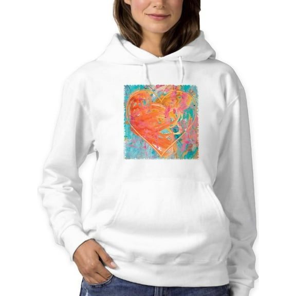 Image Conscious Urban Heart Hoodie Women's -Image Conscious Designs