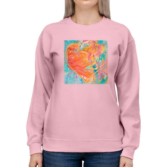 Image Conscious Urban Heart Sweatshirt Women's -Image Conscious Designs