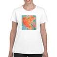 thumbnail image 1 of Image Conscious Urban Heart T-Shirt Womens -Porter Hastings Designs, Female Regular Fit, 1 of 4