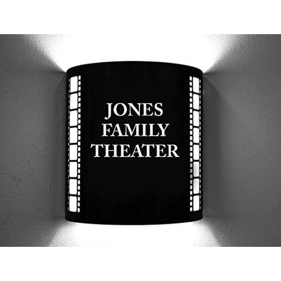 Image Improved Cinema Matte Black Wall Sconce