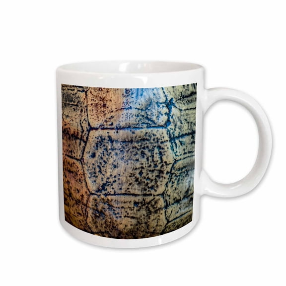 3drose, Image of a Tortoise Shell. Decorative Texture or Pattern, 11oz Mug