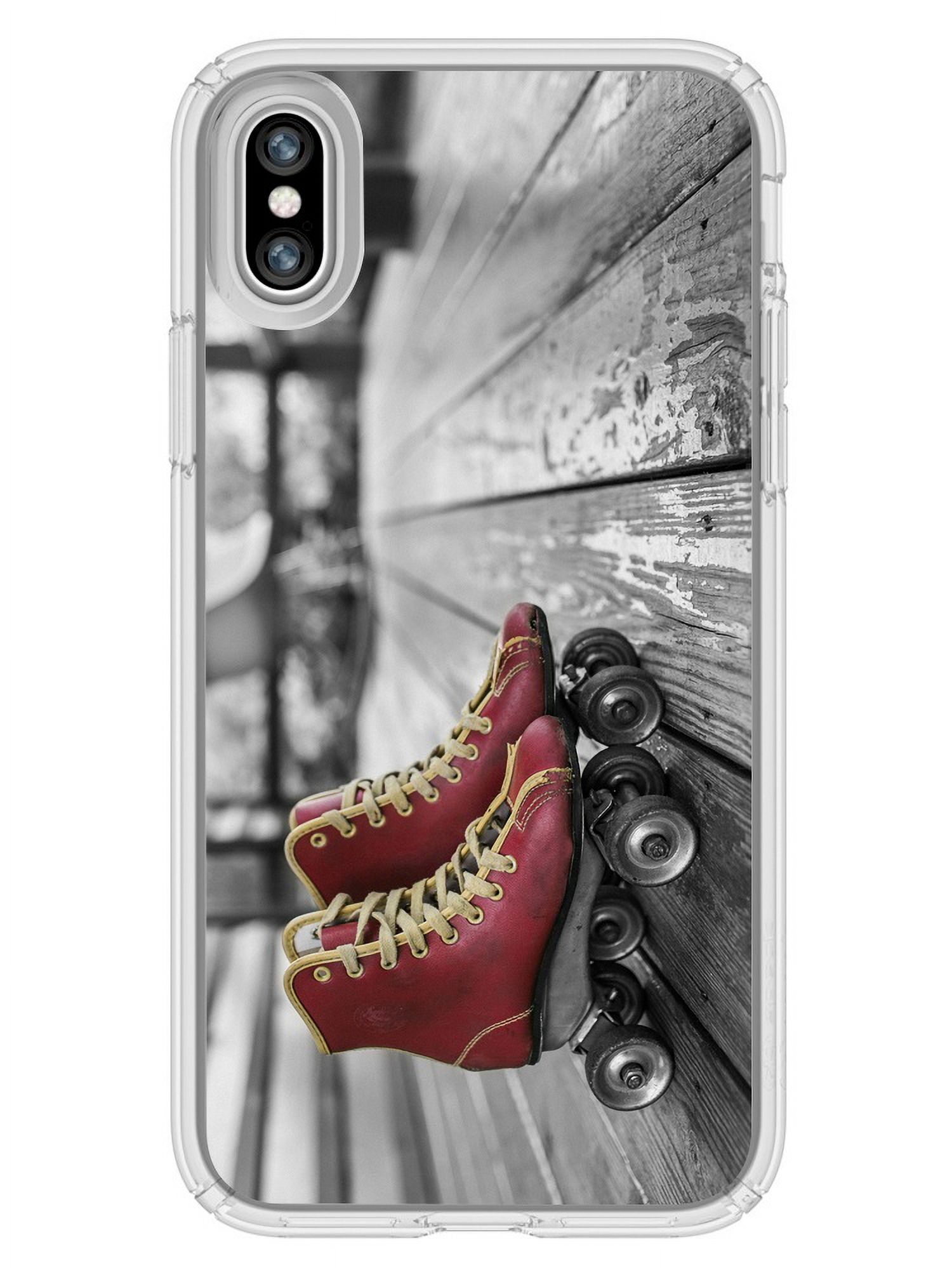 Image Of Classic Old Fashioned Roller Skates Apple iPhone X Plus Phone