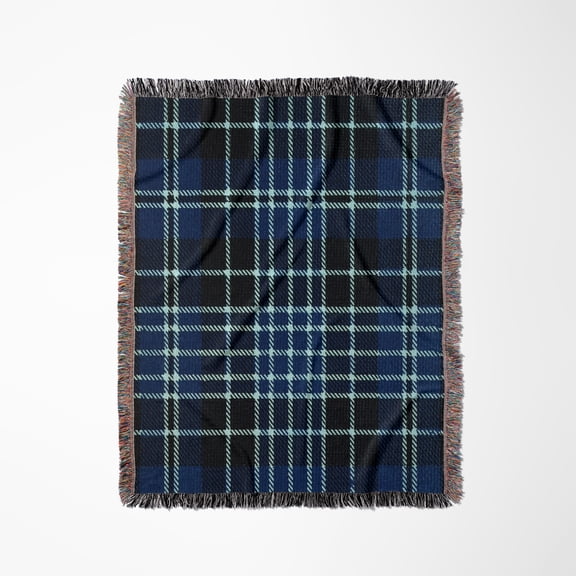 Image Of Clergy Or Priesthood Clan Kilt Scottish Tartan Plaid Pattern, Woven Blanket
