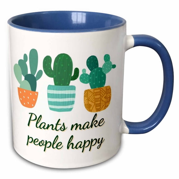 3drose, Image of Emoji with Text of Its Okay to Hold Space, 15oz Two-tone Blue Mug