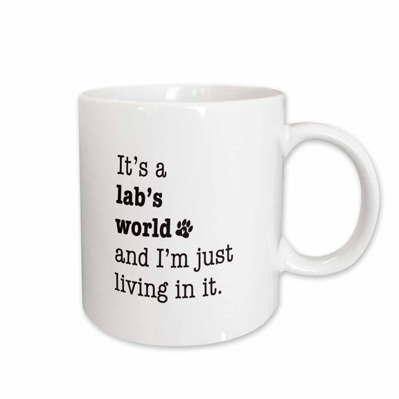 3drose, Image of Funny Lab Quote, 15oz Mug