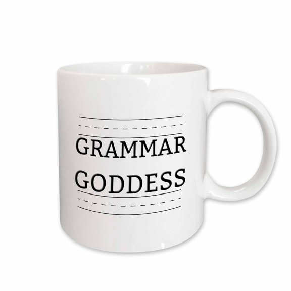 3drose, Image of Grammar Goddess, 11oz Mug