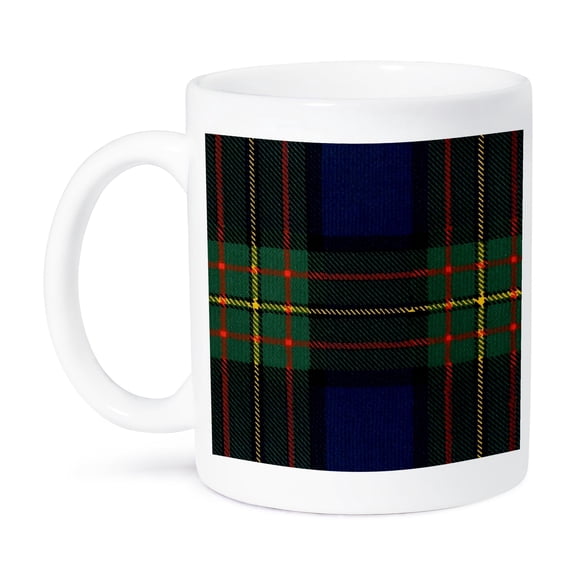 3dRose, Image of MACLAREN Clan Kilt Scottish Tartan Plaid Pattern, 15oz Mug