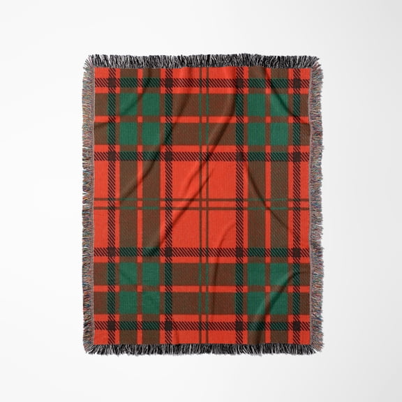 Image Of Maxwell Clan Kilt Scottish Tartan Plaid Pattern, Woven Blanket