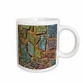 thumbnail image 1 of 3drose, Image of Rough Textured Wall of Colored Slate, 11oz Mug, 1 of 6