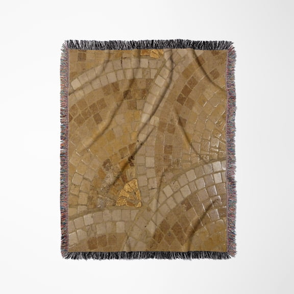 Image Of Scallop Copper Like, Woven Blanket