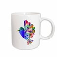 thumbnail image 1 of 3drose, Image of Shiny Metallic Colorful Humming Bird, 11oz Mug, 1 of 6