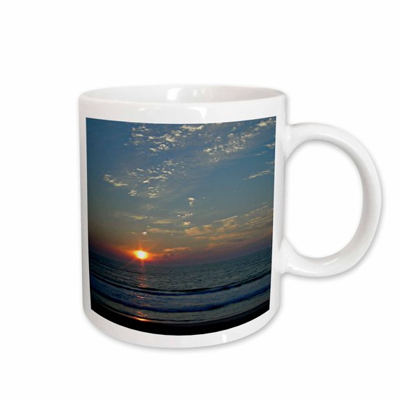 3drose, Image of Sunrise Over Ocean, 11oz Mug