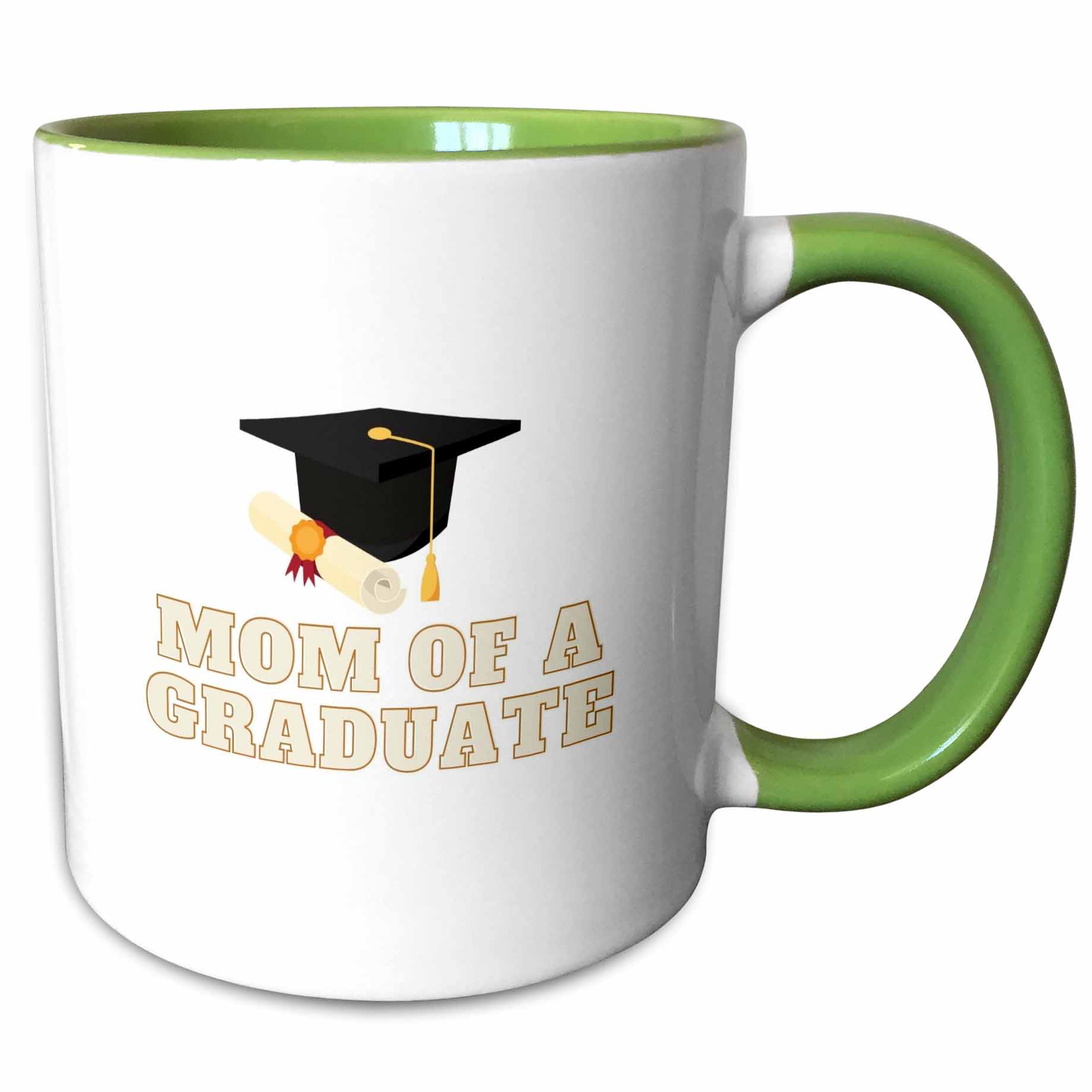 3drose, Image of the Words Mom of a Graduate with Graduation Cap and ...