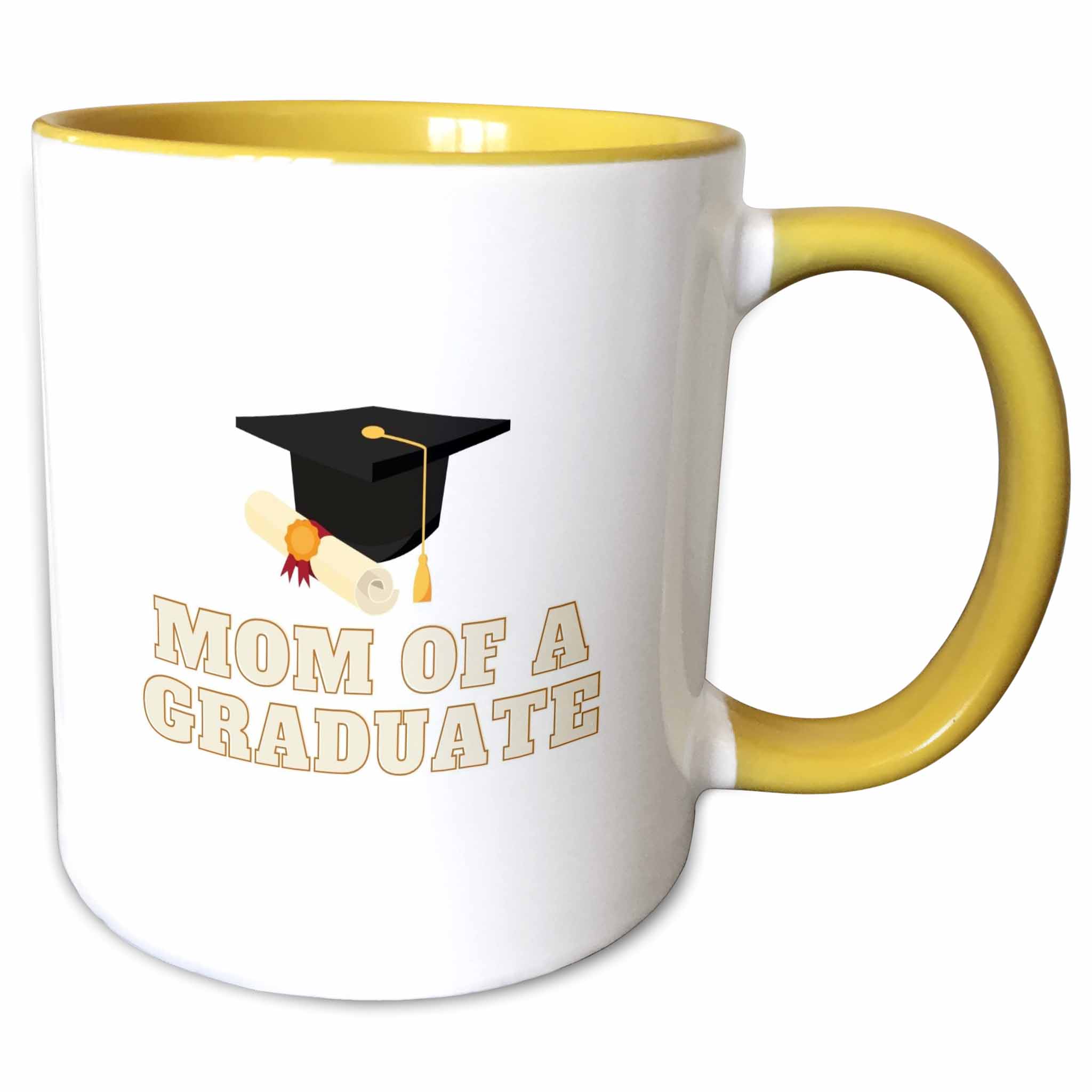 3drose, Image of the Words Mom of a Graduate with Graduation Cap and ...