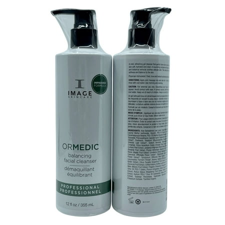 Image Ormedic Balancing Facial Cleanser 12 oz Pack of 2