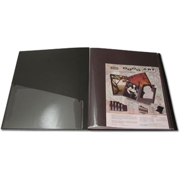Image Shop 8.5 in. x 11 in. Art Size Portrait Art Profolio - 24 Pages-48 Views