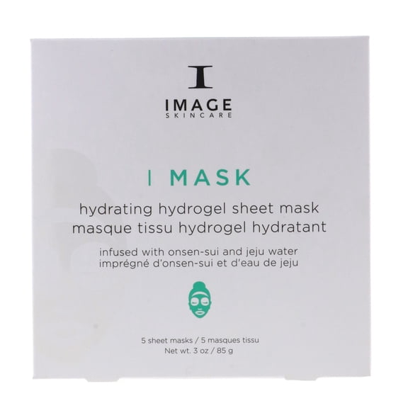 Image Skincare I Mask Hydrating Hydrogel Sheet Mask, 5 Sheet Mask x 0.6 oz