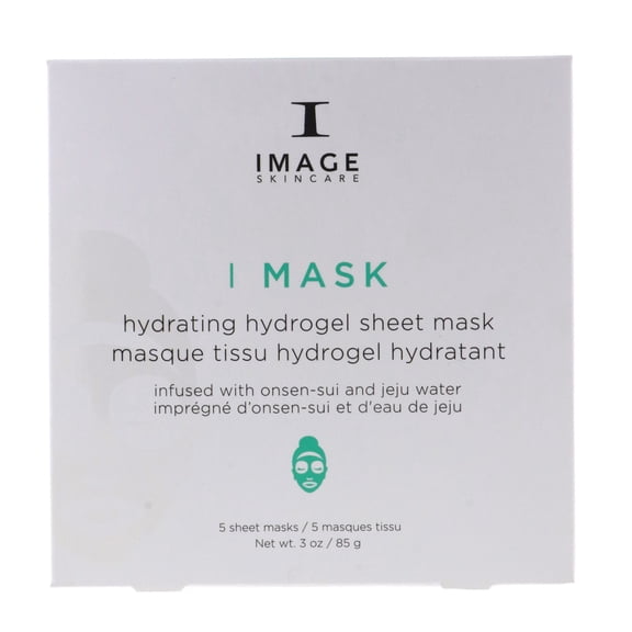 Image Skincare I Mask Hydrating Hydrogel Sheet Mask, 5 Sheet Mask x 0.6 oz