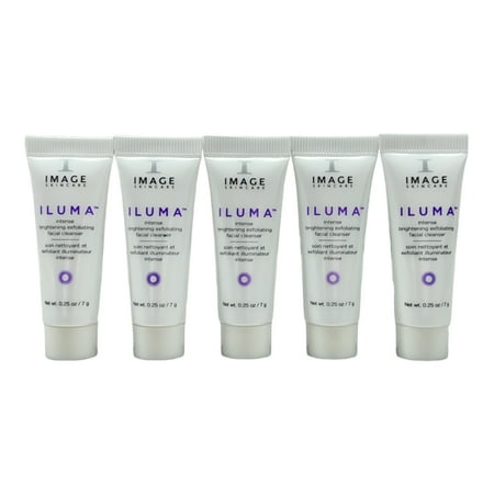 Image Skincare Iluma Intense Brightening Exfoliating Facial Cleanser 0.25 oz (Pack of 5)