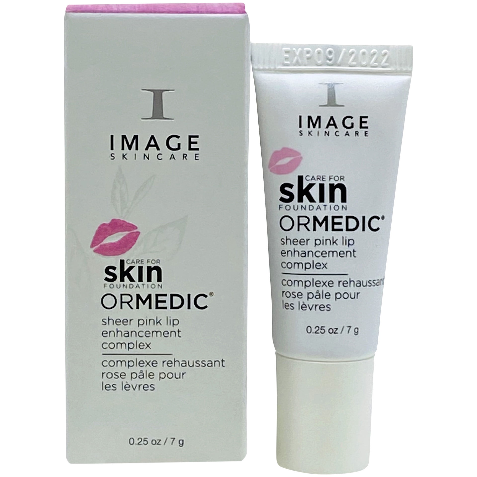 Sheer Pink Organic Lip Enhancement Balm Tube 0.25 oz