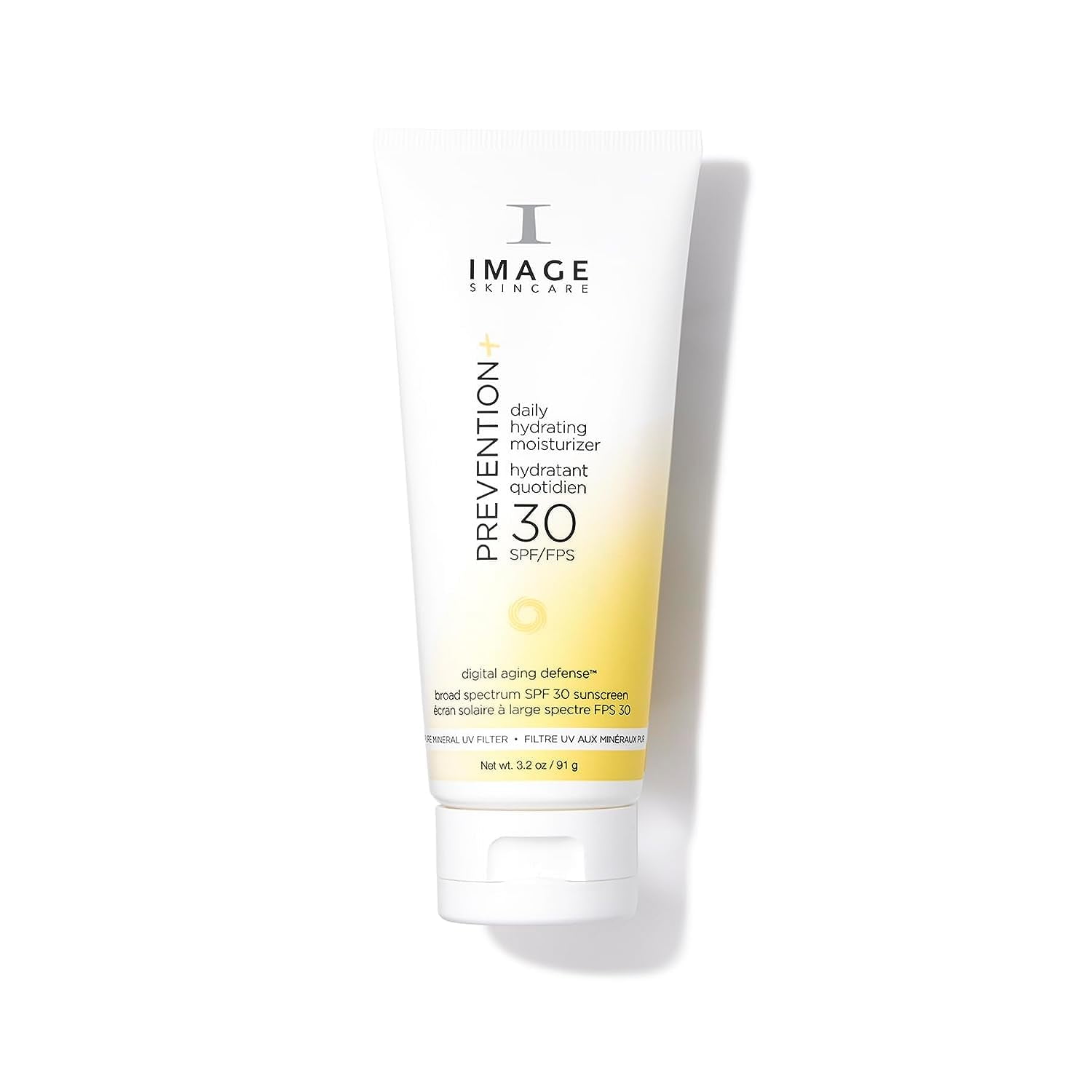 Image Skin Care Image Skincare Prevention Daily Hydrating Moisturizer + Aging Defence Broad Spectrum SPF 30, 3.2 oz