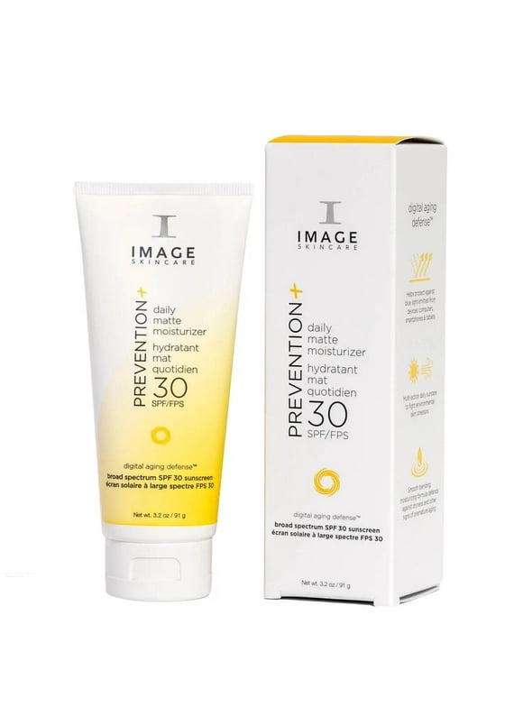 Image Skincare Prevention Plus Daily Matte Moisturizer Broad Spectrum SPF 30 Sunscreen 3.2 oz