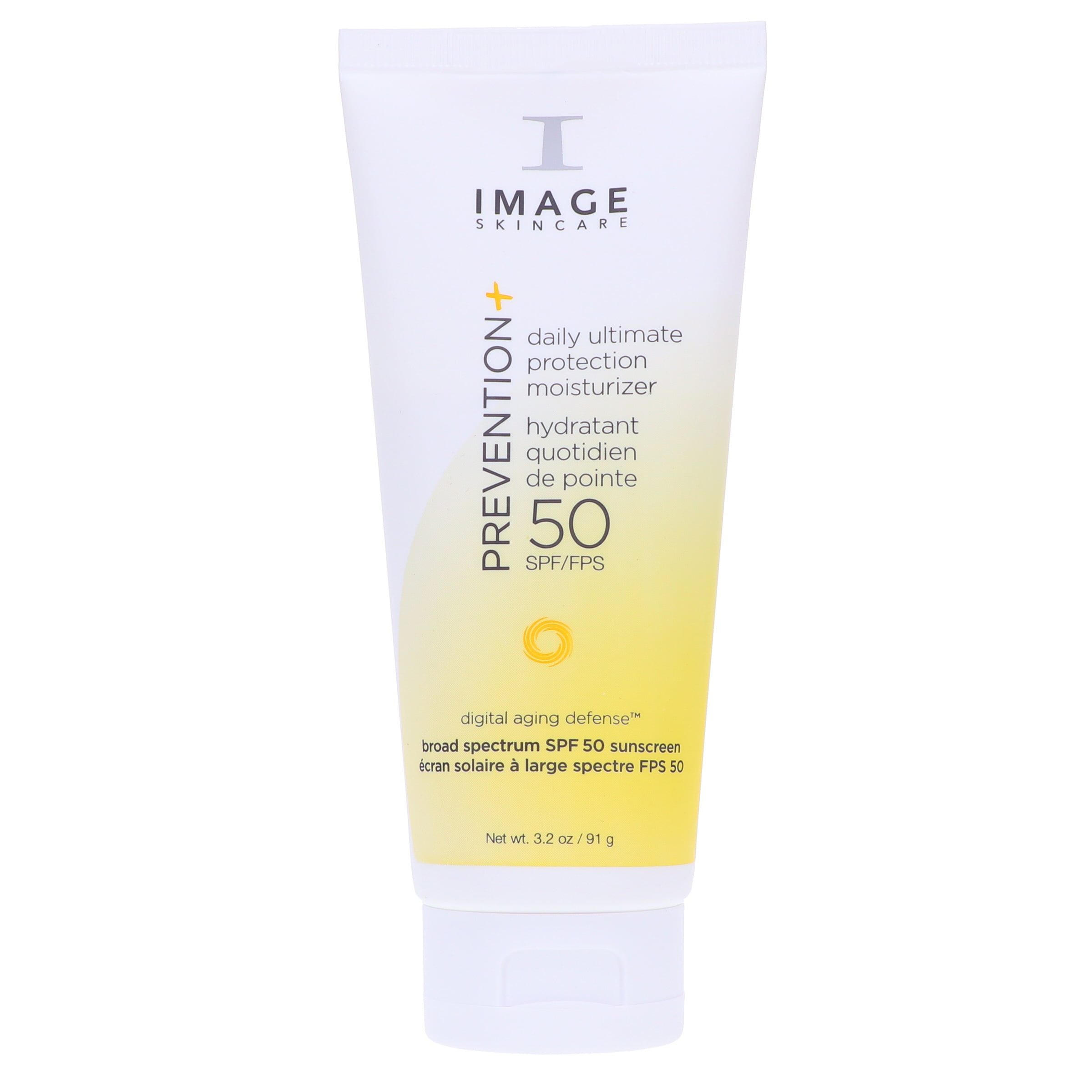 Image Skin Care Prevention+ Daily Ultimate Protection Moisturizer, SPF 50, 3.2 Oz