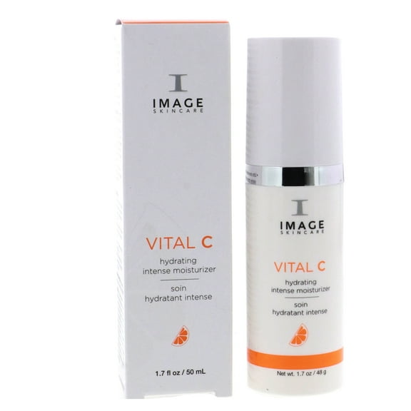Image Skin Care Vital C Hydrating Intense Moisturizer Lightweight Face Lotion with Hyaluronic Acid and Shea Butter for Dry Skin, 1.7 fl oz