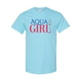 thumbnail image 1 of Image Sport - Swimming - Aqua Girl Sky Blue T-Shirt - Youth Large, 1 of 1