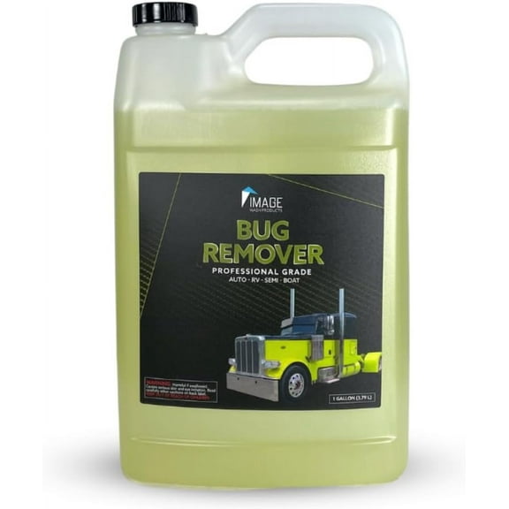 Image Wash Products Bug Remover - 1 Gallon - RV/Car/Truck Bug Remover Bug Protein Remover for Car Detailing - RV Maintenance Products - Polished Aluminum & Chrome Safe