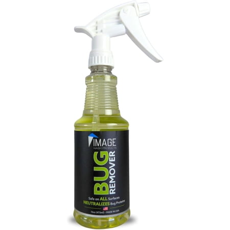 Image Wash Products Bug Remover - 16oz - RV/Car/Truck Bug Protein Remover Cleaner for Car Detailing - RV Maintenance Products - Polished Aluminum & Chrome Safe
