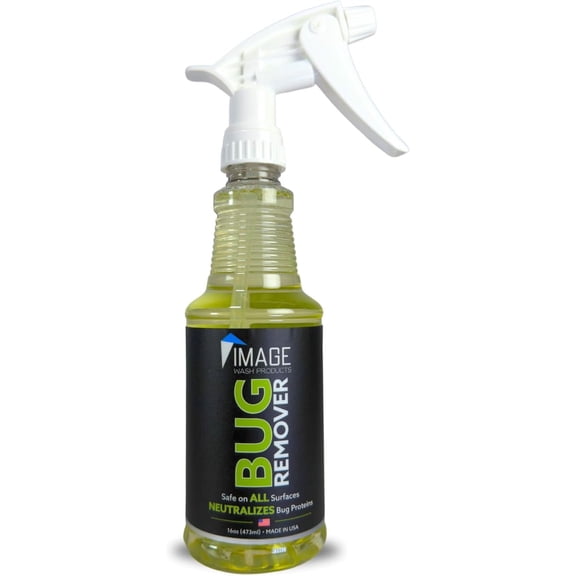 Image Wash Products Bug Remover - 16oz - RV/Car/Truck Bug Protein Remover Cleaner for Car Detailing - RV Maintenance Products - Polished Aluminum & Chrome Safe