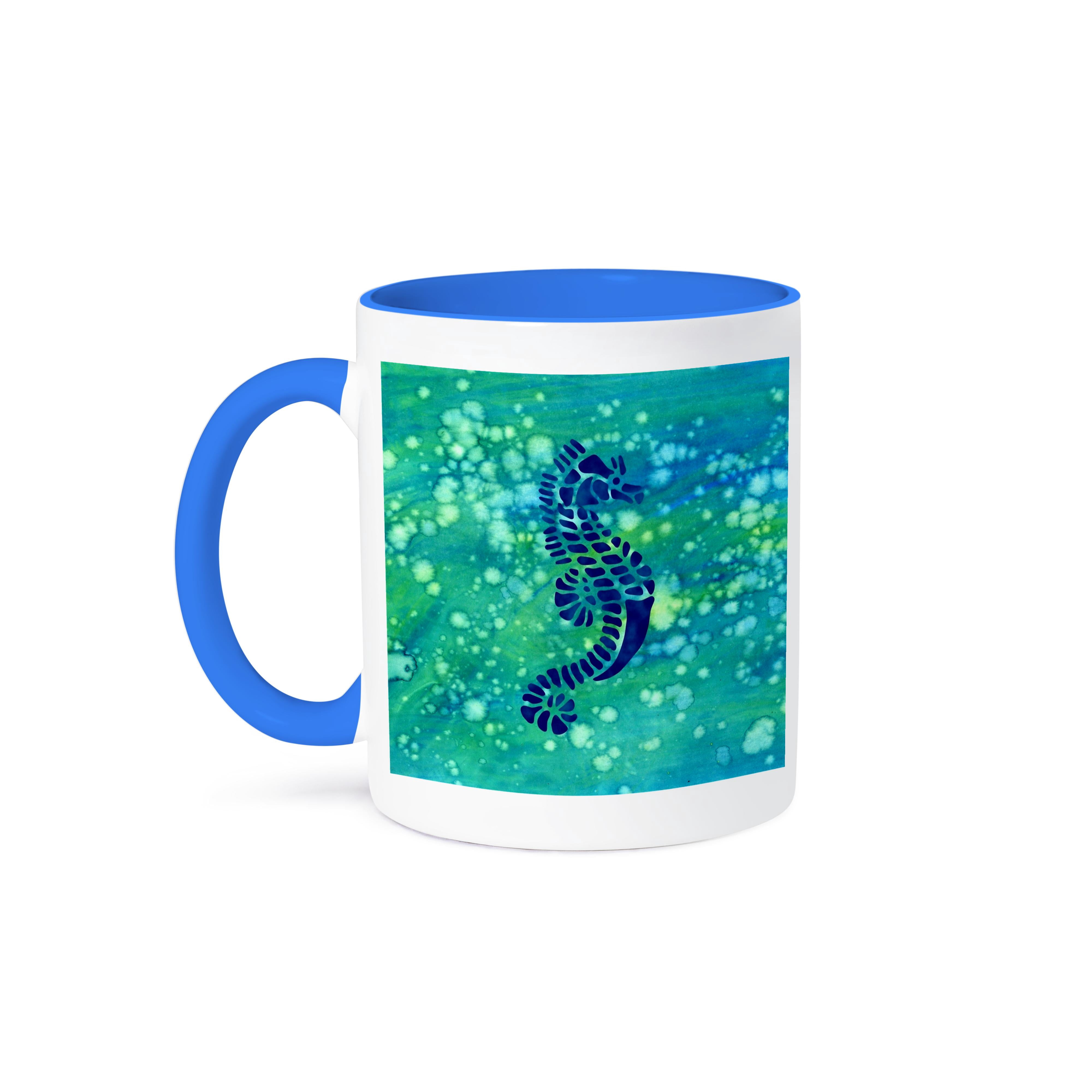 Funny 15oz Ceramic Mug - 'I'm Kind Of A Big Deal' Design, Blue/White, Microwave Safe