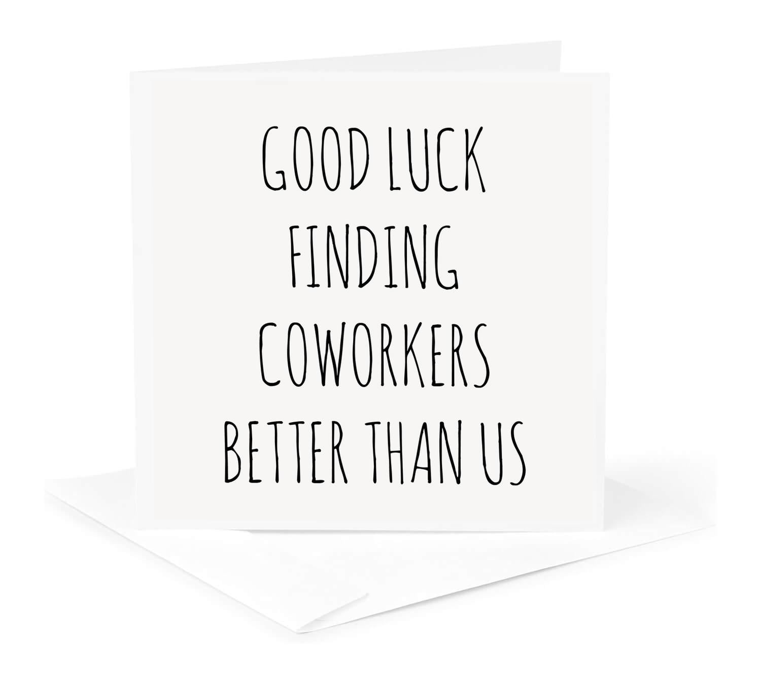 good-luck-card-funny for Free Printable Good Luck Cards For Coworkers Good Luck Card Funny for Free Printable Good Luck Cards For Coworkers