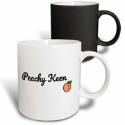Image of Peachy Keen Quote 11oz Magic Transforming Mug mug-293486-3