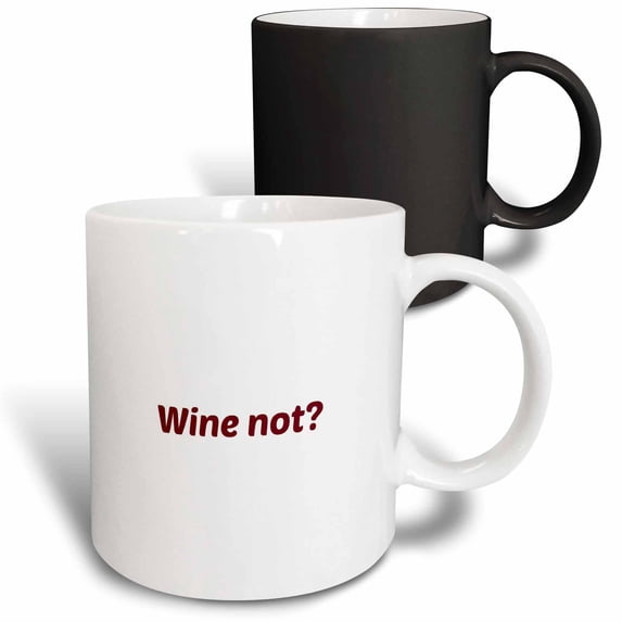 Image of Wine Not Quote 11oz Magic Transforming Mug mug-303624-3