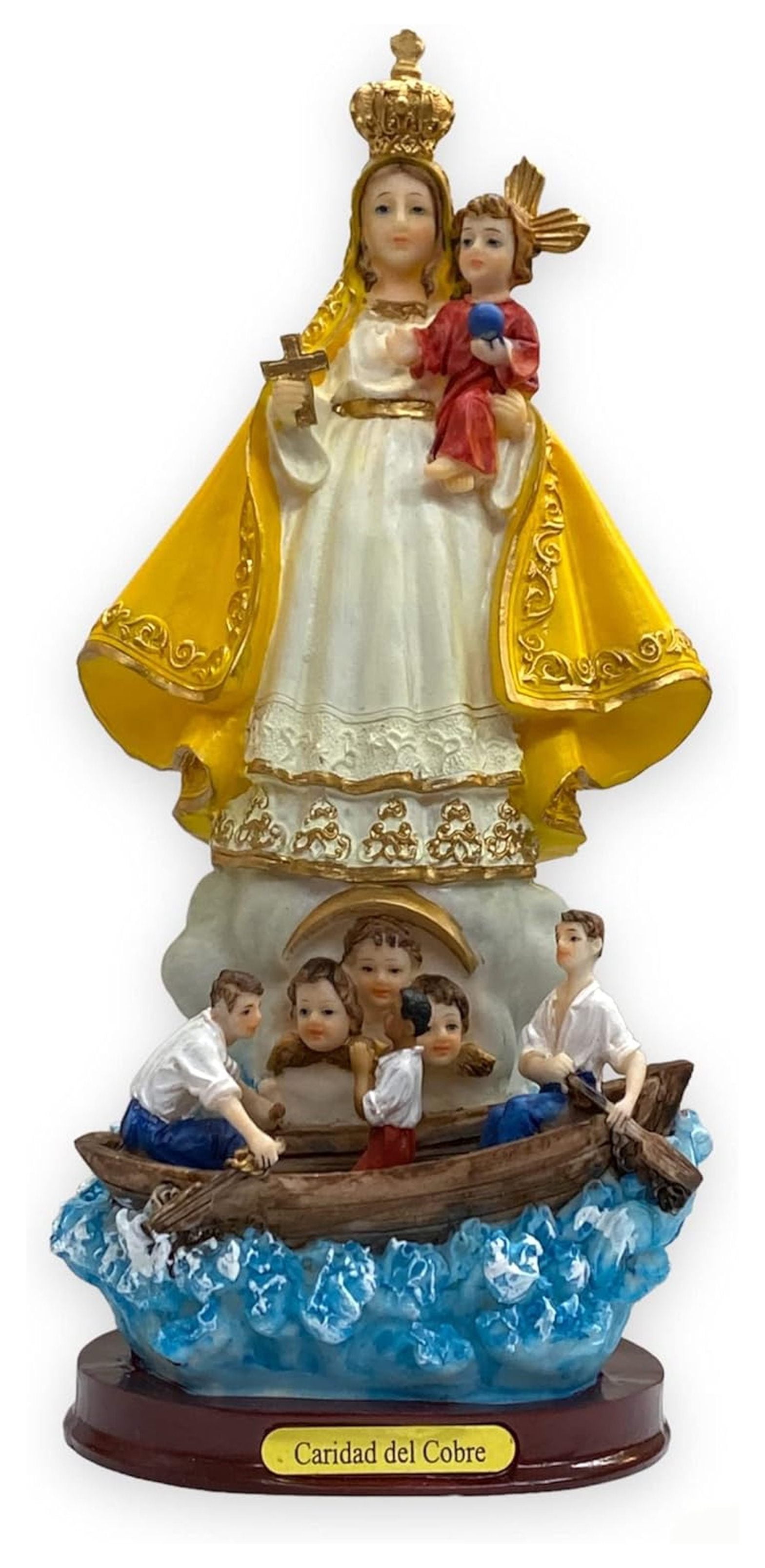 Imagen Estatua Virgen Caridad de Cobre 10" Statue Our Lady of Charity ...