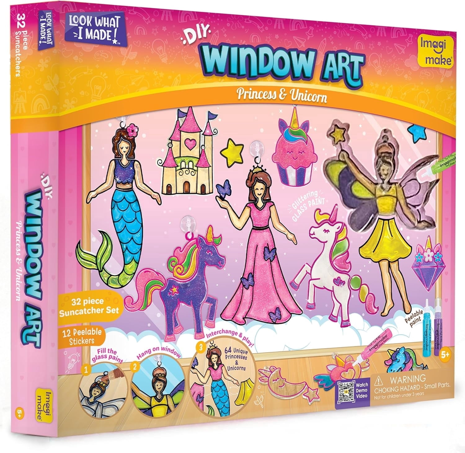 Imagimake Window Art Princess  Girls Toys Age 6-8