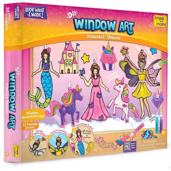 Imagimake Window Art Princess Girls Toys Age 6-8