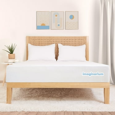 Imaginarium 10" Hybrid of Memory Foam and Coils Mattress with Antimicrobial Treated Cover, Twin