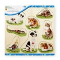 thumbnail image 1 of Imaginarium 8 Piece Photo Real Peg Puzzle - Pets, 1 of 5