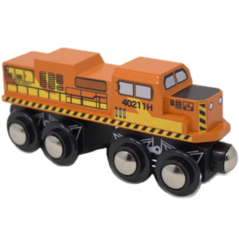 Imaginarium Collectible Wooden Train Engine Magnetic Car
