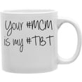 thumbnail image 1 of Imaginarium Goods CMG11-IGC-MCM Your Mcm Is My Tbt 11 oz Ceramic Coffee Mug, 1 of 1