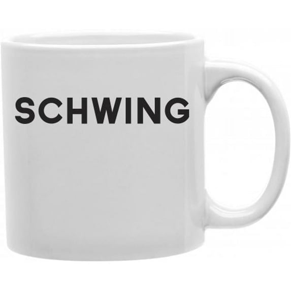 Imaginarium Goods CMG11-IGC-SCHWING Schwing 11 oz Ceramic Coffee Mug