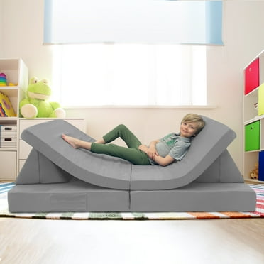 Imaginarium Kids Play Couch, Dark Gray