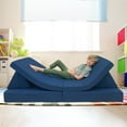 thumbnail image 1 of Imaginarium Kids and Toddler Play Couch, Navy Blue, 1 of 13