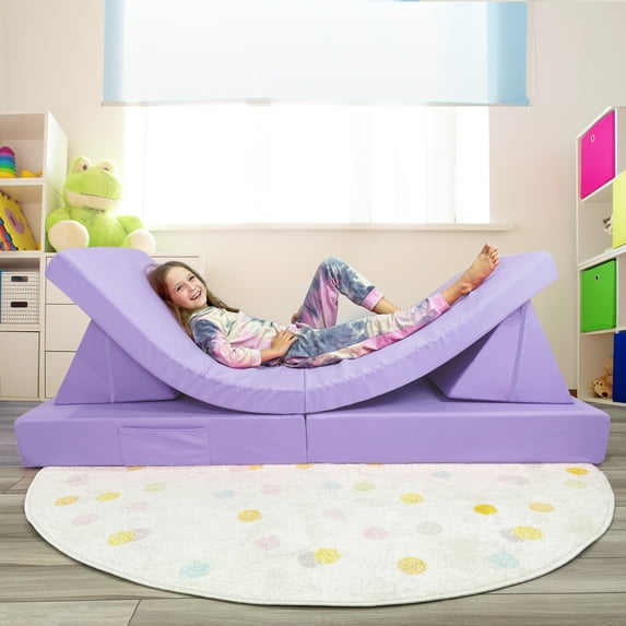 Imaginarium Kids and Toddler Play Couch, Unicorn Purple